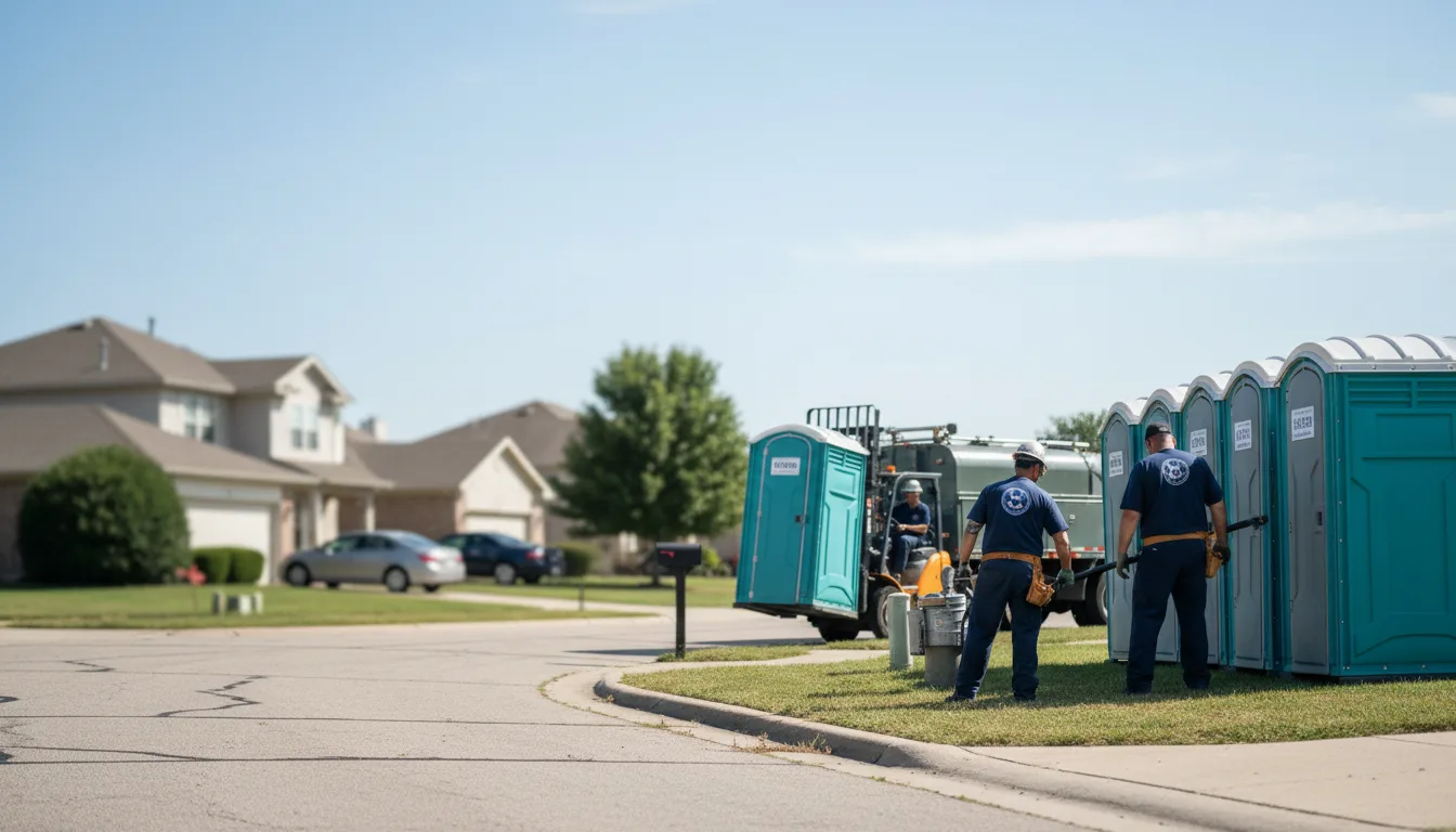 Porta Potty Rental in Mccallsburg, IA near me
